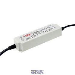 AC-DC Single output LED driver Mix mode (CV+CC); Output 24Vdc at 2.5A; cable output 60W