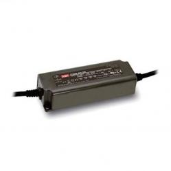 AC-DC Single output LED driver Constant Voltage (CV); PWM output for LED strips; Output 24Vdc at 2.5A; Dimming with 0-10Vdc or PWM; IP67 60W