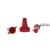 Wire Connector Cap SW-Y12 Red 6.4mm