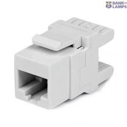 RJ45 Data Socket Cat.5e UTP White