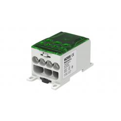 OJL400A green in1xAl/Cu240 out 4x35/3x50mm² Distribution block