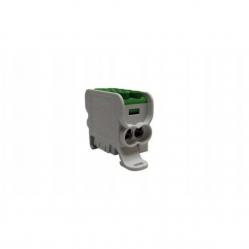 HLAK25 1P green 2xAl/Cu 25mm²+16mm² 1000VAC/1500VDC Main branch terminal