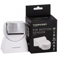 PIR Motion Sensor 12m max1200W IP65 white