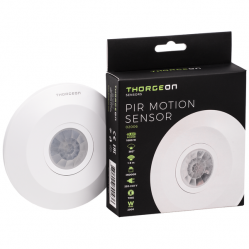 PIR Motion Sensor 6m max2000W IP20 white