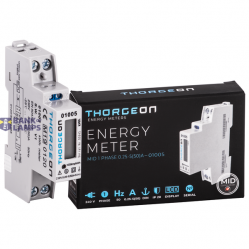1-Phase DIN Energy Meter 50A MID certificate