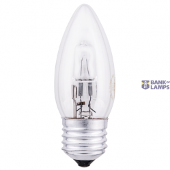 Halogen Lamp 28W E27 B35 240V Clear