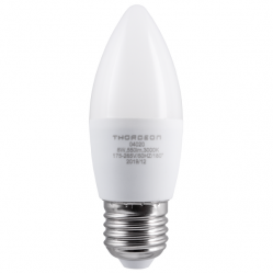 LED Light bulb 8W E27 B35 3000K 550lm