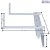 School Desk Luminaire 1 x 1200mm for T8 (LED tube not included)