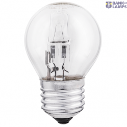 Halogen Lamp 18W E27 P45 240V Clear