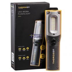 Flashlight LED WORK 10W + 3W IP54 with magnet