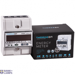 3-Phase DIN Energy Meter 80A 2-Tariff MOD-BUS MID certificate