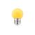 LED Color Bulb 1W E27 G45 240V 55Lm PC yellow