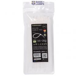 Ties 3.6x200 White (100 pcs)