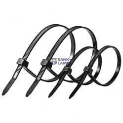 Ties 7.6x300 Black (100 pcs)