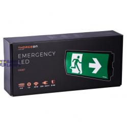 Emergency LED 3H 5W 6000K 50Lm 30m IP65 IK08 black