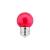 LED Color Bulb 1W E27 G45 240V 10Lm PC red clear FILAMENT U