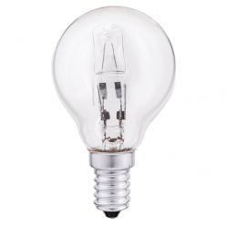 Halogen Lamp 18W E14 P45 240V Clear