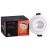LED Slim Downlight 5W DIMM CCT 400Lm 50° CRI 90 Flicker-Free Cutout 70-75mm (Internal Driver Included) RAL9003