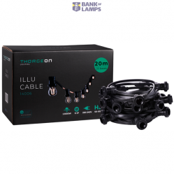 ILLU Cable E27 21.5m 20 bases IP44 -1m