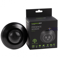 Presence Sensor Black 20m 1000W IP44