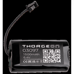 Battery for Emergency LED 1500mAh 6,4V LiFeP04 (03084 03096)