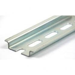 DIN rail 35×7.5 perforated 300mm