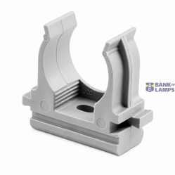 Conduit Plastic Snap Clips 16mm Grey (100pcs bag)