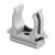 Conduit Plastic Snap Clips 25mm Grey (50pcs bag)