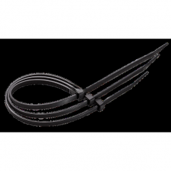 Ties 7.6x500 Black (100 pcs)