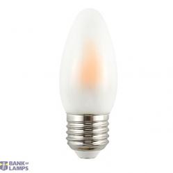 LED Flicker Flame 0.5W E27 B35 1800K 8lm Frosted