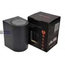 Outdoor Wall Light without Light Source 1xGU10 IP65 03113 Round Anthracite  THORGEON