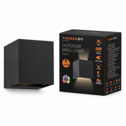 Outdoor Wall Light with CREE LED 2x3W IP54 Anthracite THORGEON