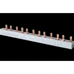 Busbar FLР 10мм2 63А 3P 12 modules PIN type