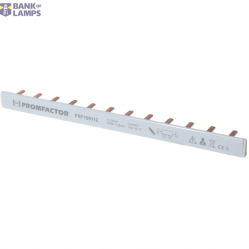 Busbar FRР 16мм2 100A 1P 12 modules PIN type