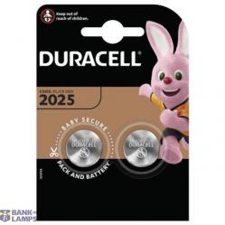 Lithium Battery CR2025, 2-Pack