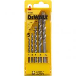 5 Piece Masonry Drill Bit Set DT6952-QZ DeWalt