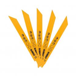 Reciprocating Blades Bi Metal - 203mm (5Pack) DT2354-QZ DeWalt
