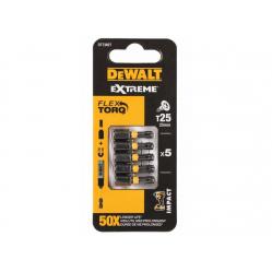Impact Screwdriver Bit Torx T25 25mm 5pcs.