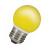 LED Bulb E27 0.5W P45 220V YELLOW 26889 Sylvania