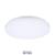 Surface Light Start Slim IP54 Round 4000lm 2CCT White