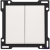 Finishing Set Two-Circuit Switch Two-Way + NO Push Button