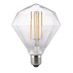 LED Bulb Deco E27, 200 lm, 2200 K, Clear, Diamond Avra