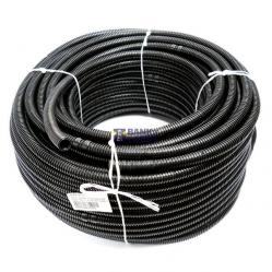 Corrugated pipe 32 black ar/p RKGSp 750N 25m