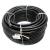 Corrugated pipe 32 black ar/p RKGSp 750N 25m