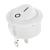 Switch tumbler 1-0 2p round white 220V 008884 BOWI