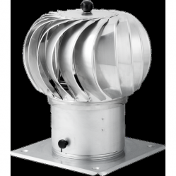 Rotating Chimney Cowl Aluminium, Ø250