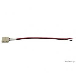 Connector CONECT1 10mm one-sidedon wire 11873