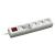 Extenision cords with ground with switch 5 places 1.5m