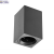 Lamp surface mounted SENSA MINI, aluminium, 70x70x115, IP20, max 50W, square, black housing
