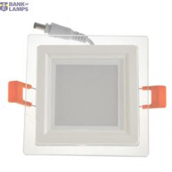 LED Downlight 6W SQUARE with glass CW FINITY 8914